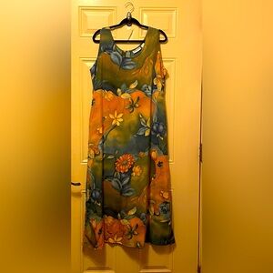 Millennium Sleeveless Floral Print Maxi Dress Size 18